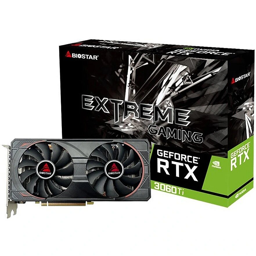 GPU RTX 3060TI 8GB BIOSTAR EXTREME GAMING